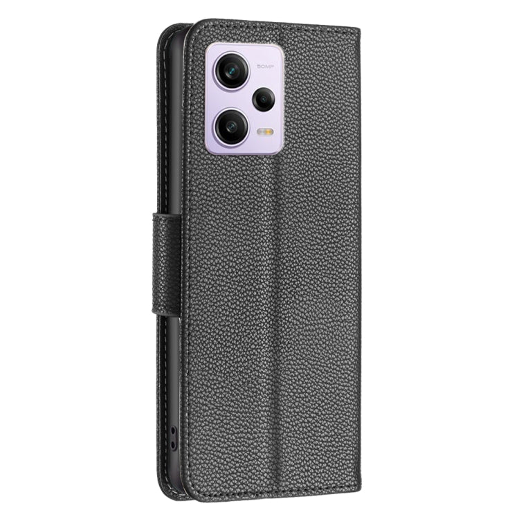 For Xiaomi Redmi Note 12 Pro Global Litchi Texture Pure Color Leather Phone Case