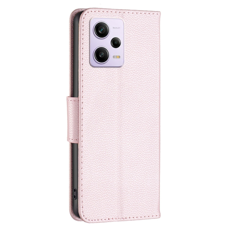 For Xiaomi Redmi Note 12 Pro Global Litchi Texture Pure Color Leather Phone Case