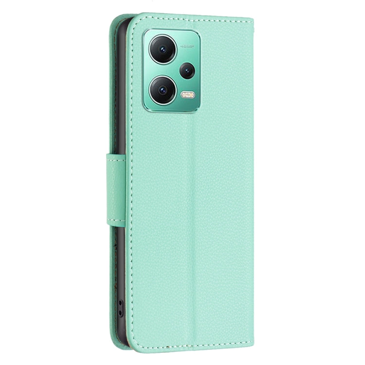 For Xiaomi Redmi Note 12 Global Litchi Texture Pure Color Leather Phone Case