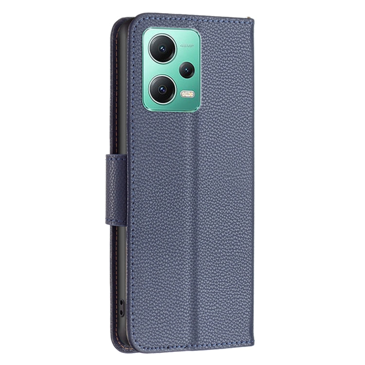 For Xiaomi Redmi Note 12 Global Litchi Texture Pure Color Leather Phone Case