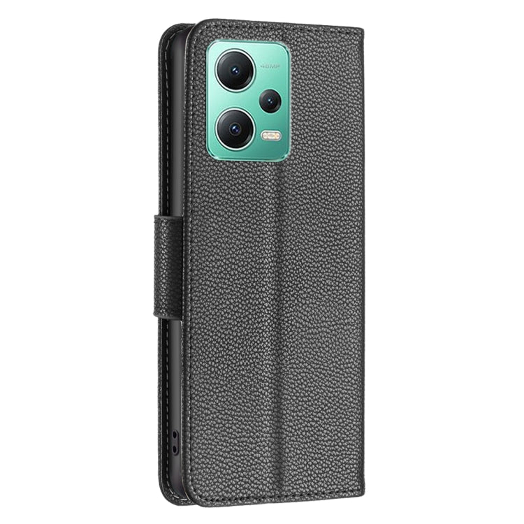 For Xiaomi Redmi Note 12 Global Litchi Texture Pure Color Leather Phone Case