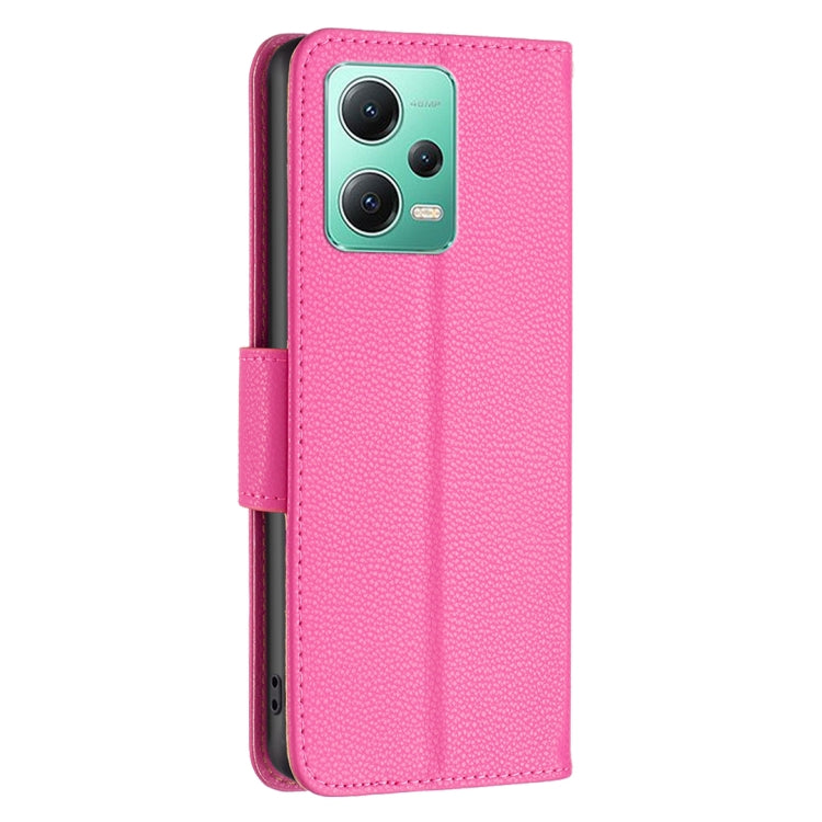 For Xiaomi Redmi Note 12 Global Litchi Texture Pure Color Leather Phone Case