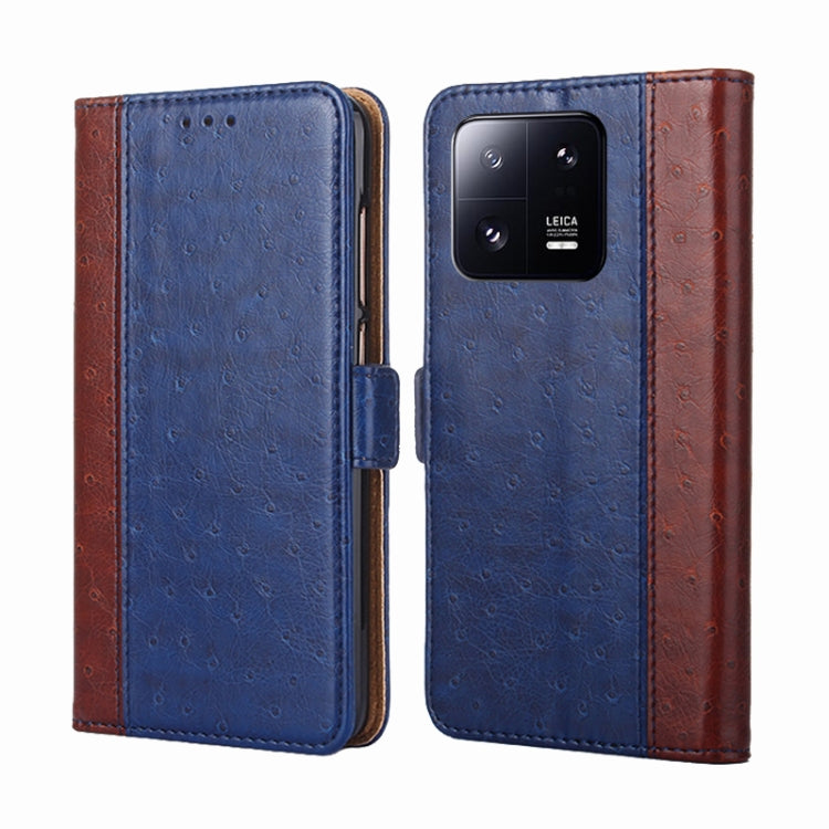 For Xiaomi 13 Pro Ostrich Texture Flip Leather Phone Case