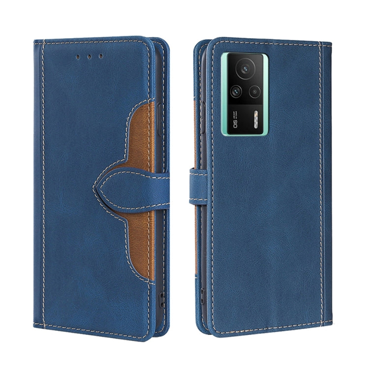For Xiaomi Redmi K60E Skin Feel Magnetic Buckle Leather Phone Case