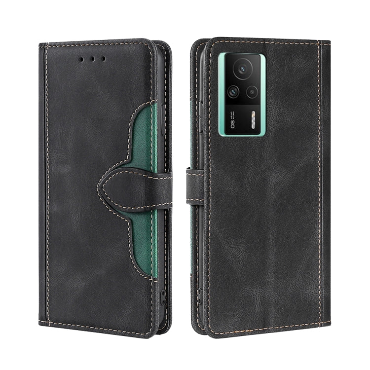 For Xiaomi Redmi K60E Skin Feel Magnetic Buckle Leather Phone Case
