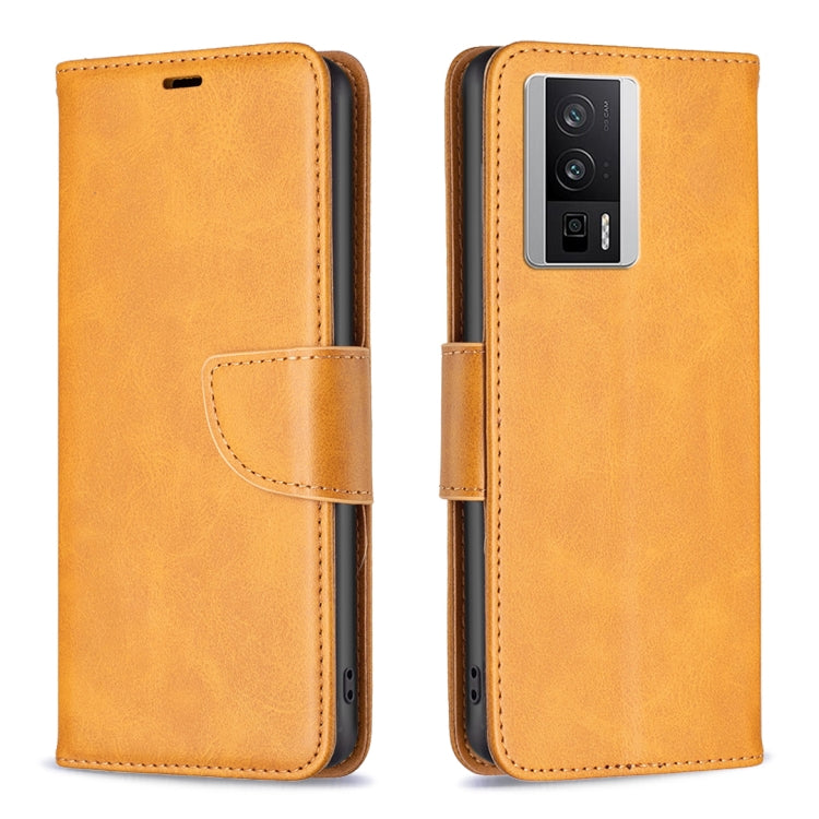 For Xiaomi Redmi K60 / K60 Pro Lambskin Texture Leather Phone Case