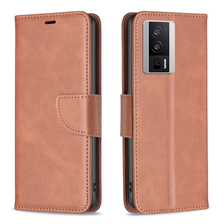 For Xiaomi Redmi K60 / K60 Pro Lambskin Texture Leather Phone Case