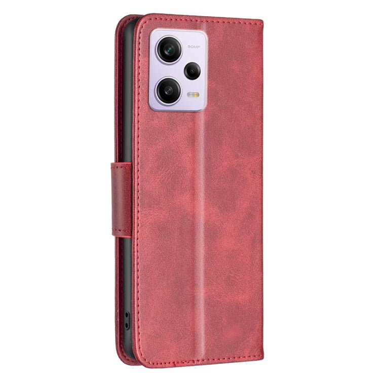 For Xiaomi Redmi Note 12 Pro+ Global Lambskin Texture Leather Phone Case