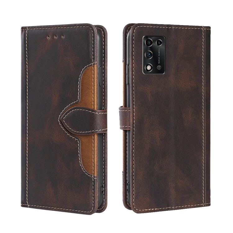 For ZTE Libero 5G III 5G Skin Feel Magnetic Buckle Leather Phone Case