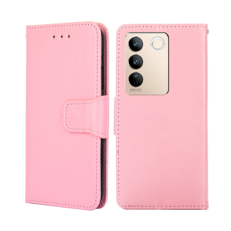 For vivo S16 / S16 Pro Crystal Texture Leather Phone Case
