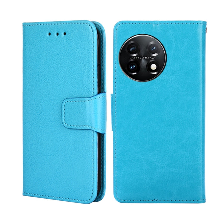 For OnePlus 11 Crystal Texture Leather Phone Case