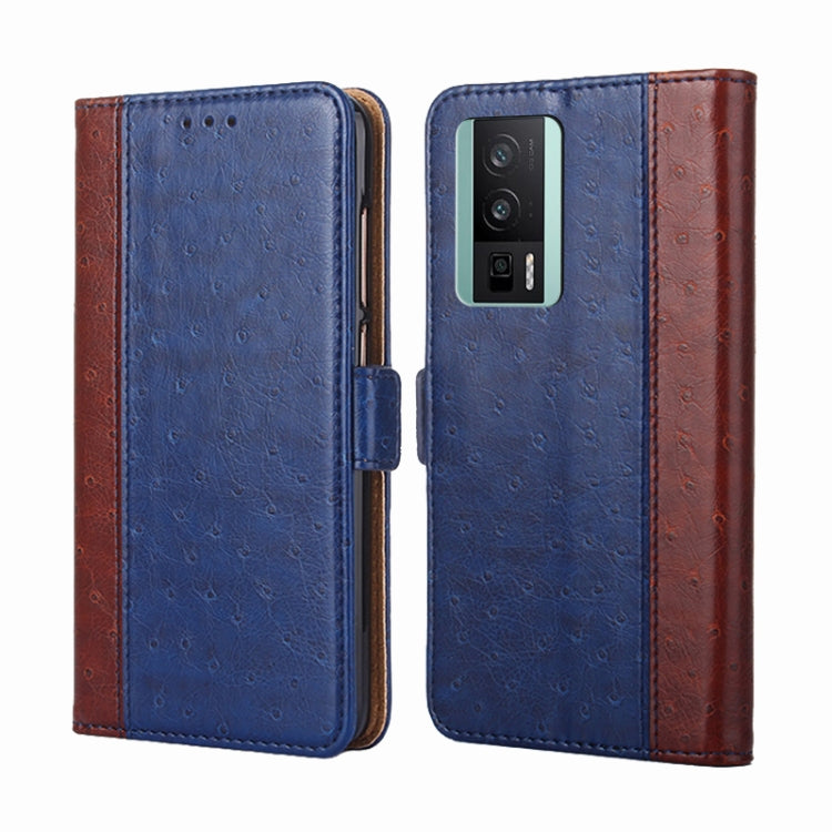 For Xiaomi Redmi K60 / K60 Pro Ostrich Texture Horizontal Flip Leather Phone Case