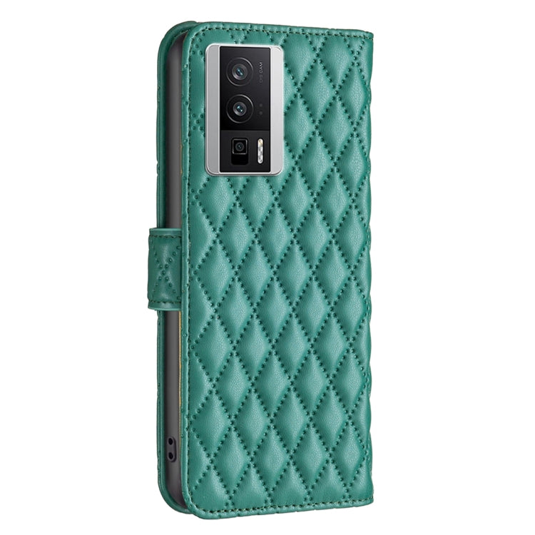 For Xiaomi Redmi K60 / K60 Pro Diamond Lattice Wallet Leather Flip Phone Case