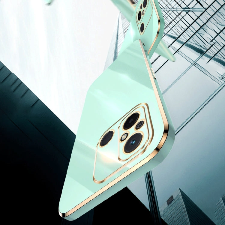 For Xiaomi Redmi 12C 4G XINLI Straight Edge 6D Electroplate TPU Phone Case