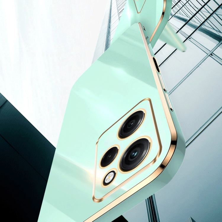 For Xiaomi Redmi Note 12 Pro Speed XINLI Straight Edge 6D Electroplate TPU Phone Case with Ring Holder