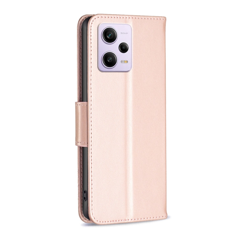 For Xiaomi Redmi Note 12 Pro 5G Global Embossing Two Butterflies Pattern Leather Phone Case