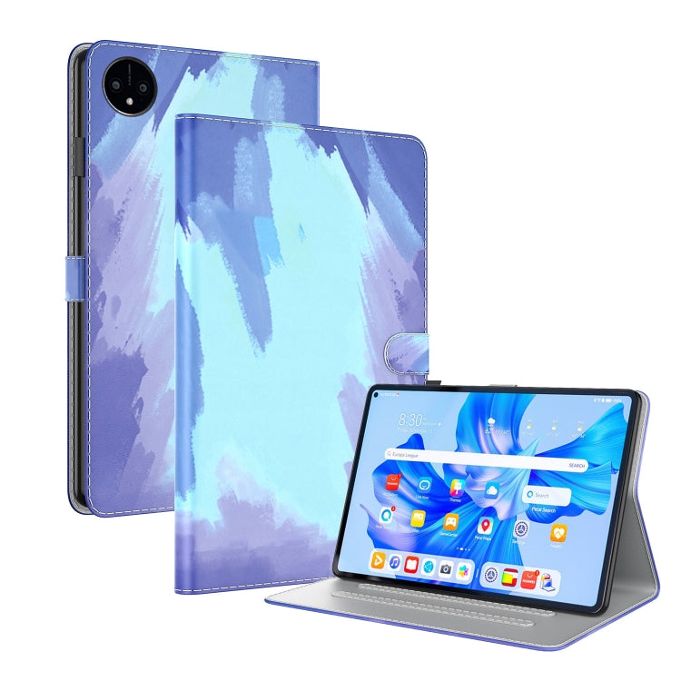 For Huawei MatePad Pro 11 2022 Watercolor Pattern Flip Leather Tablet Case