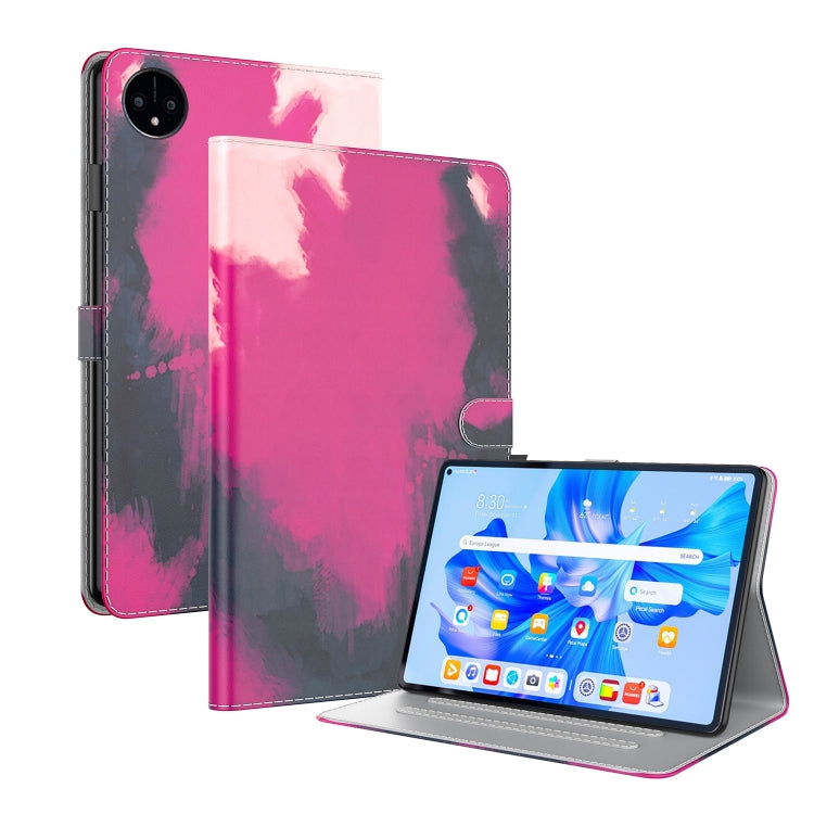For Huawei MatePad Pro 11 2022 Watercolor Pattern Flip Leather Tablet Case