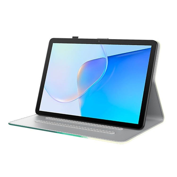 For Huawei MatePad SE Watercolor Pattern Flip Leather Tablet Case