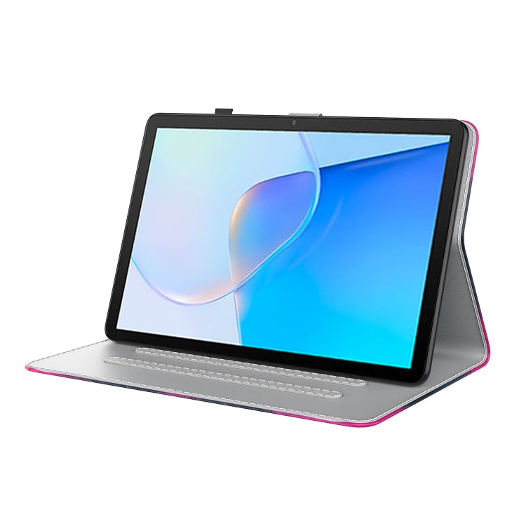 For Huawei MatePad SE Watercolor Pattern Flip Leather Tablet Case