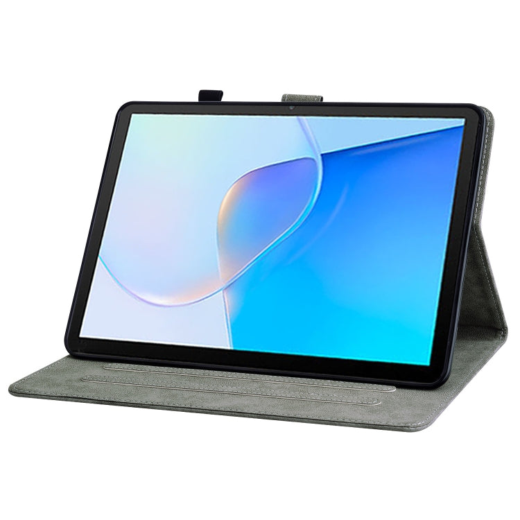 For Huawei MatePad SE Tiger Pattern Flip Leather Tablet Case