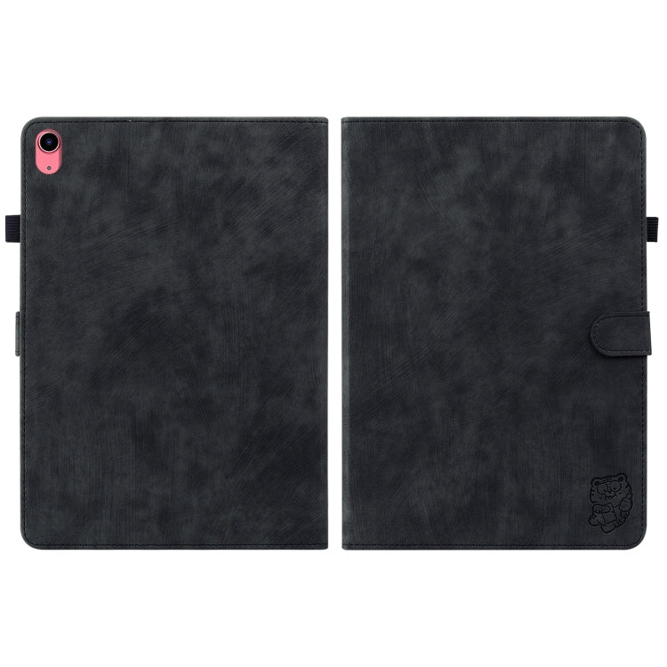 For iPad 10th Gen 10.9 2022 Tiger Pattern Flip Leather Tablet Case