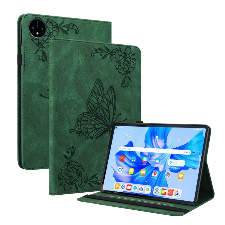 For Huawei MatePad Pro 11 2022 Butterfly Flower Embossed Leather Tablet Case