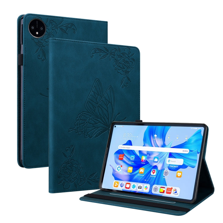For Huawei MatePad Pro 11 2022 Butterfly Flower Embossed Leather Tablet Case