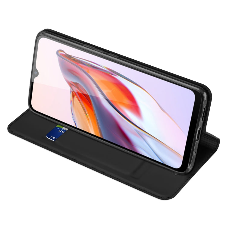 For Xiaomi Redmi 11A / 12C / Xiaomi Poco C55 DUX DUCIS Skin Pro Series Flip Leather Phone Case