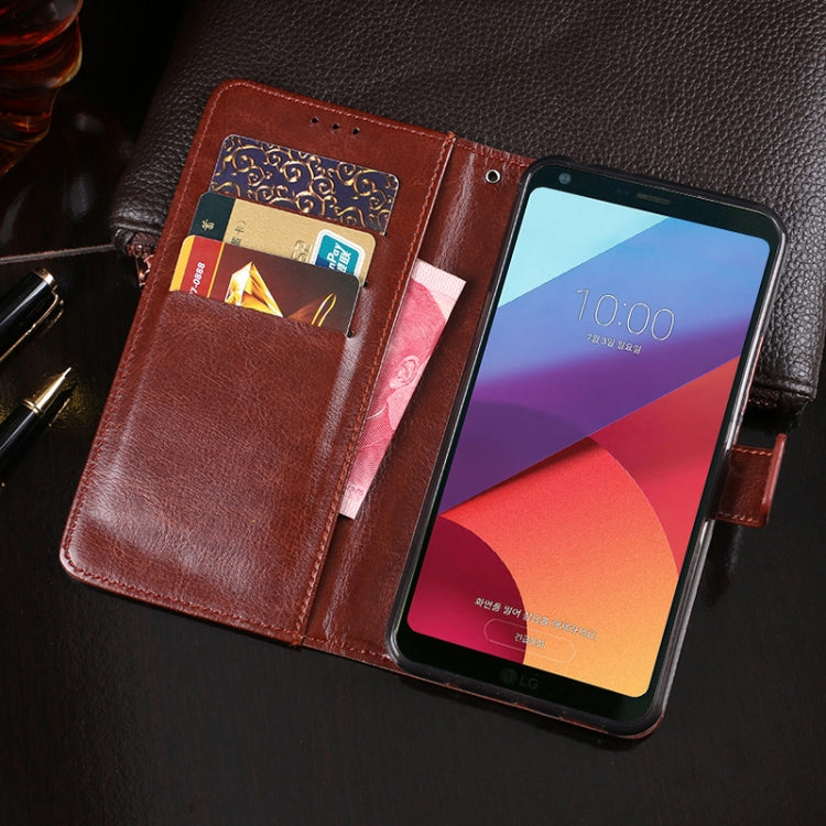 For LG G6 idewei Crazy Horse Texture Horizontal Flip Leather Case with Holder & Card Slots & Wallet