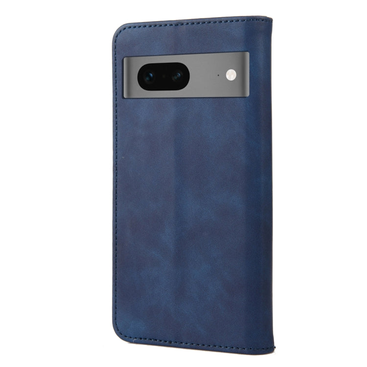 For Google Pixel 7a Skin Feel Splicing Leather Phone Case