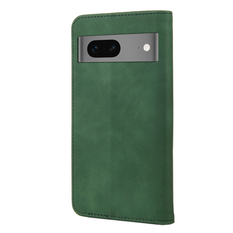 For Google Pixel 7a Skin Feel Splicing Leather Phone Case