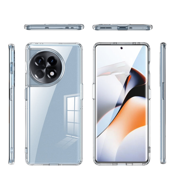 For OnePlus Ace 2/11R Armor Clear TPU Hard PC Phone Case