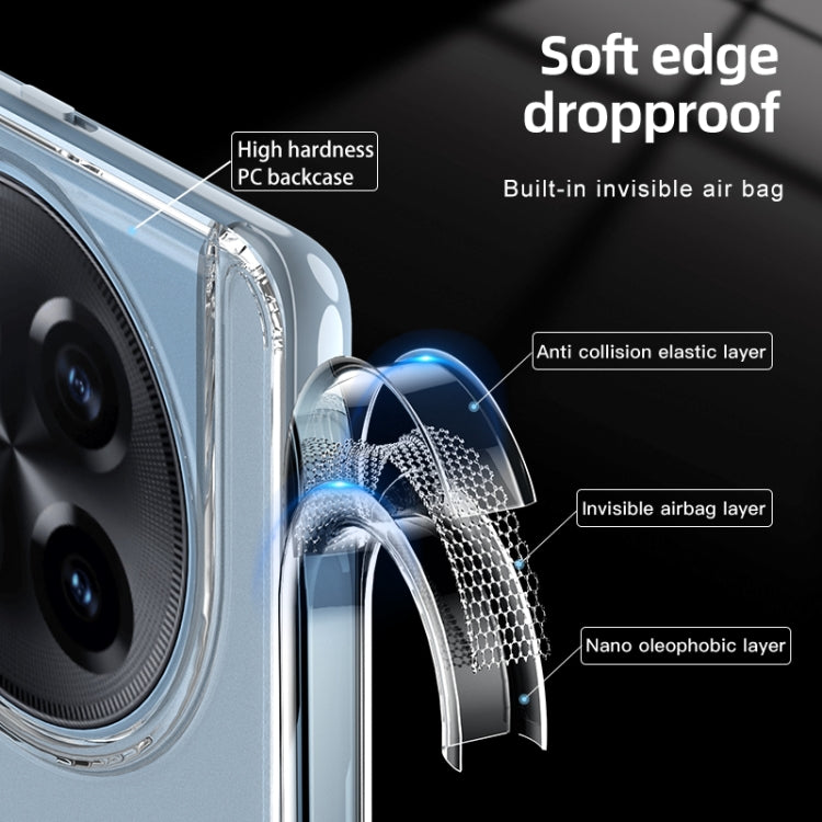 For OnePlus Ace 2/11R Armor Clear TPU Hard PC Phone Case