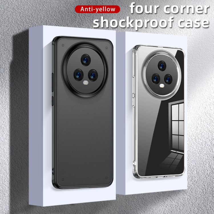 For Honor Magic5 Armor Clear TPU Hard PC Phone Case