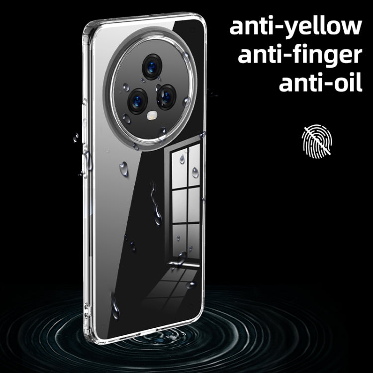 For Honor Magic5 Armor Clear TPU Hard PC Phone Case