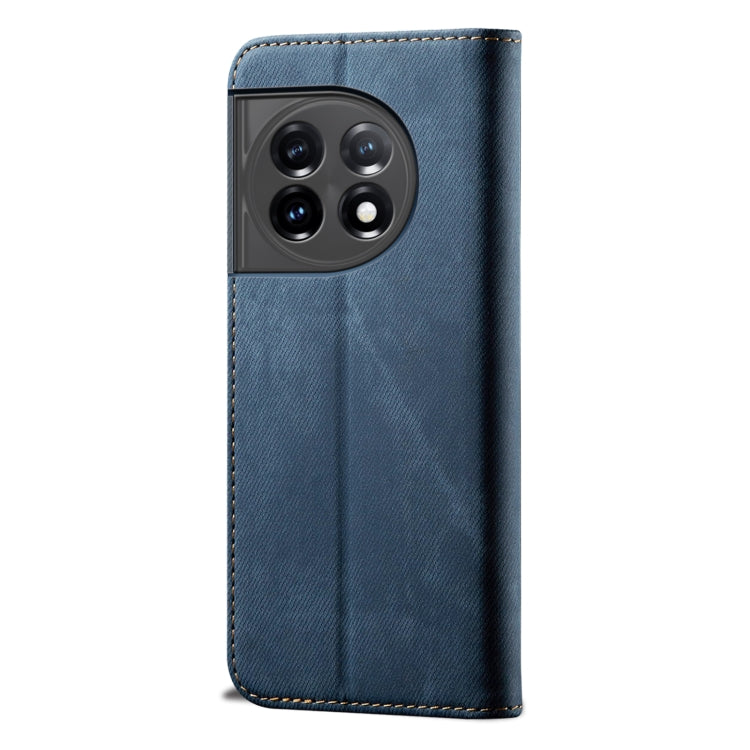For OnePlus Ace 2 5G Denim Texture Flip Leather Phone Case