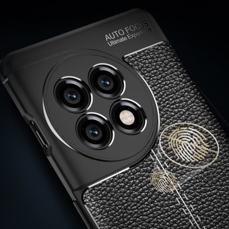 For OnePlus Ace 2/11R Litchi Texture Shockproof TPU Phone Case