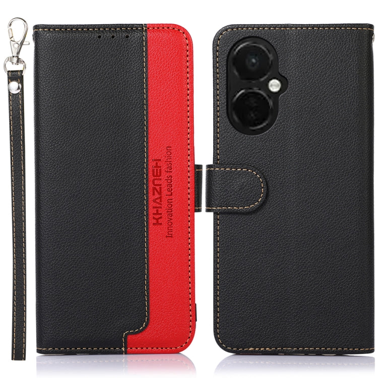 For OnePlus Nord CE 3 Lite KHAZNEH Litchi Texture Leather RFID Phone Case