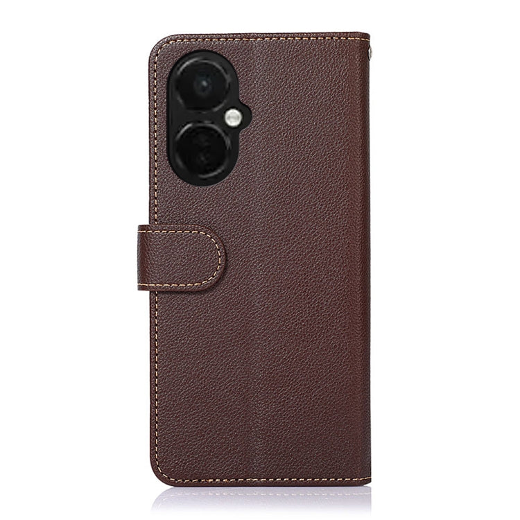 For OnePlus Nord CE 3 Lite KHAZNEH Litchi Texture Leather RFID Phone Case