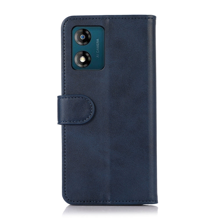 For Motorola Moto E13 4G Cow Texture Leather Phone Case