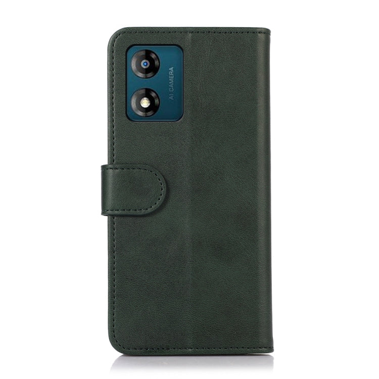 For Motorola Moto E13 4G Cow Texture Leather Phone Case