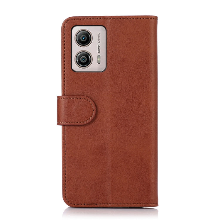 For Motorola Moto G53 5G/G13/G23 Cow Texture Leather Phone Case