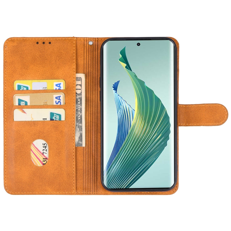 For Honor Magic5 Leather Phone Case