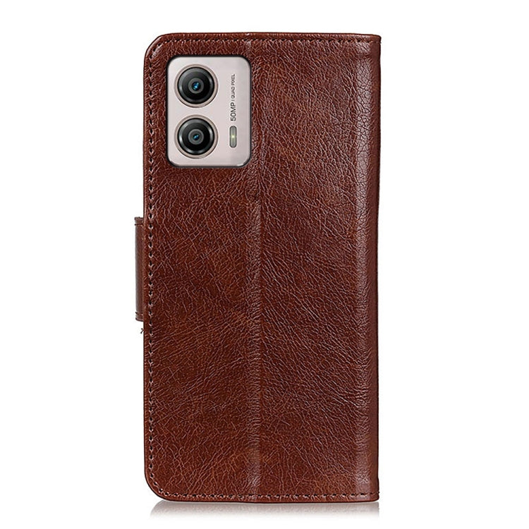 For Motorola Moto G53 5G/G13/G23 Nappa Texture Flip Leather Phone Case