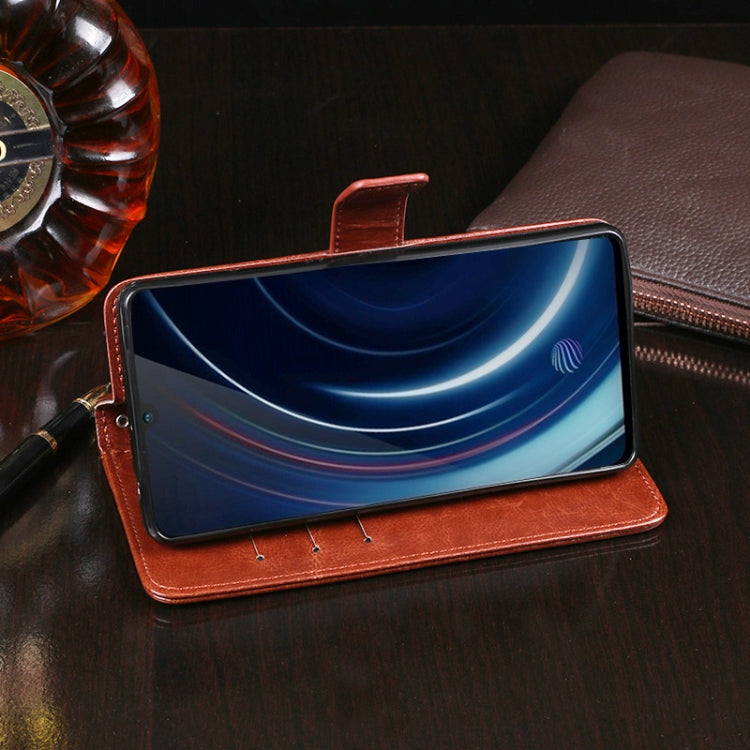 For Vivo IQOO idewei Crazy Horse Texture Horizontal Flip Leather Case with Holder & Card Slots & Wallet