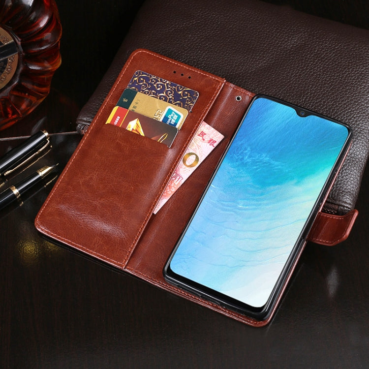 For Vivo U20 idewei Crazy Horse Texture Horizontal Flip Leather Case with Holder & Card Slots & Wallet