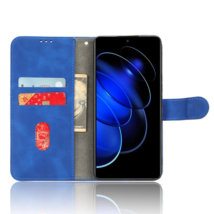 For Honor 80 GT Skin Feel Magnetic Flip Leather Phone Case