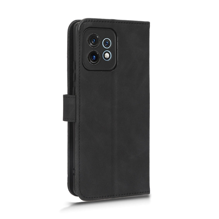 For Motorola Moto X40 Skin Feel Magnetic Flip Leather Phone Case