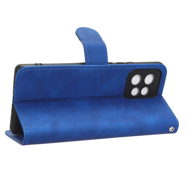 For Motorola Moto X40 Skin Feel Magnetic Flip Leather Phone Case